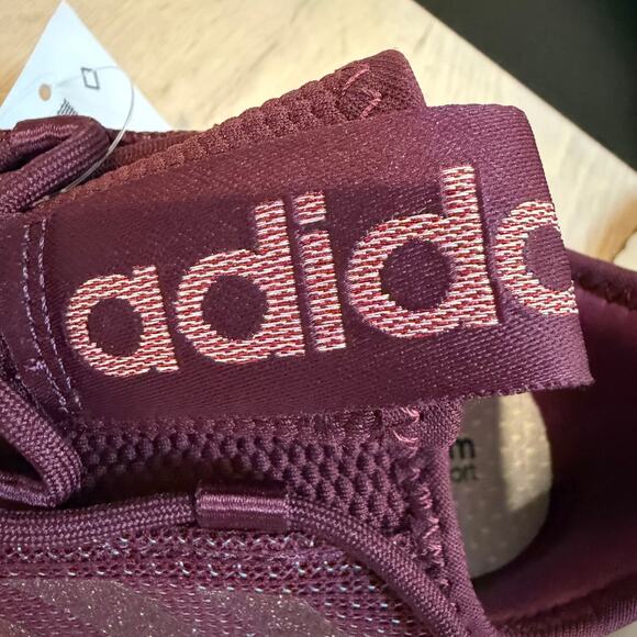 Adidas Kaptir X women’s running shoes 11 Burgundy Wine NEW EF0078 - Picture 8 of 12